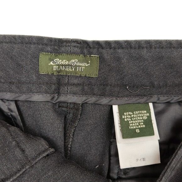 Eddie Bauer Blakely Fit women's pants, Size 6, black, straight leg VGC - Picture 5 of 8